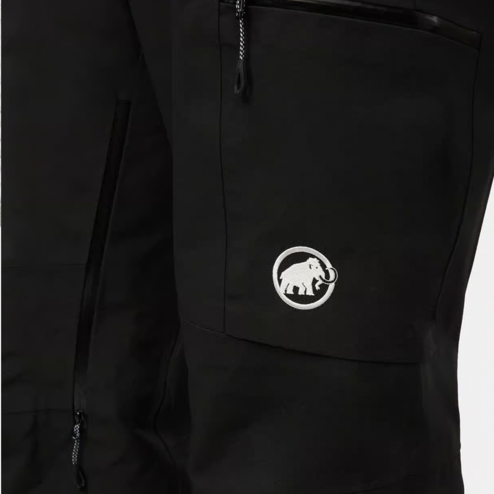 Mammut Mtn. Pro 2.0 3L GORE-TEX Pro HS Pants - Men’s Black - Picture 3 of 9